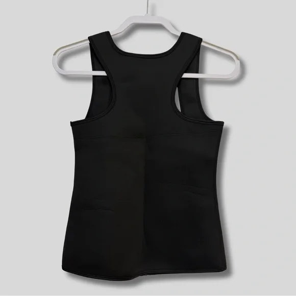 Neoprene Sauna Sweat Slimming Waist Trainer and Leggings Set - Picture 3 of 9